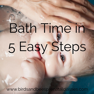 bathe your baby, how to give a baby a bath